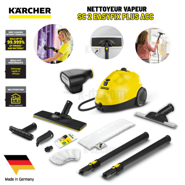 Nettoyeur vapeur KARCHER SC 2 EasyFix PLUS ACC