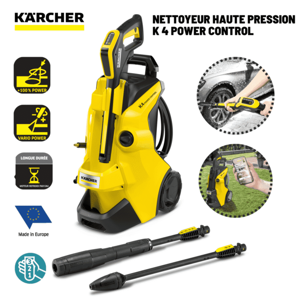 Nettoyeur haute pression KARCHER K 4 Power Control