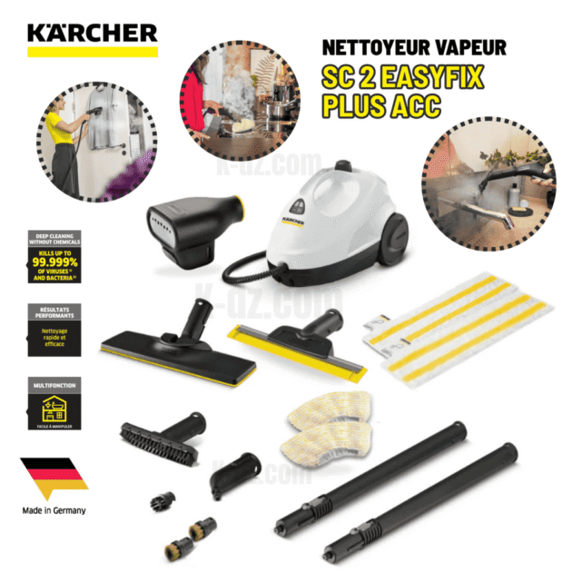 Nettoyeur vapeur KARCHER SC 2 EasyFix PLUS ACC