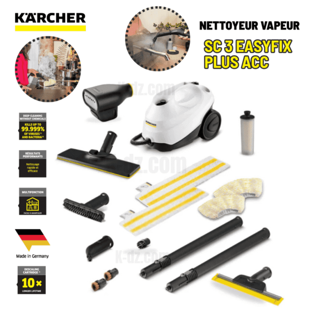 Nettoyeur vapeur KARCHER SC 3 EasyFix PLUS ACC