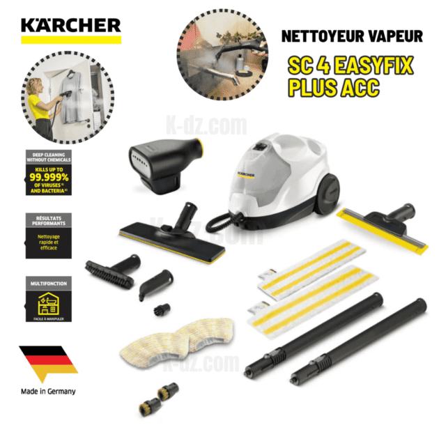 Nettoyeur vapeur KARCHER SC 4 EasyFix PLUS ACC