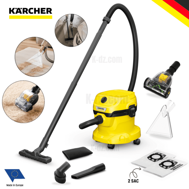 Aspirateur eau et poussières KARCHER WD 2 Plus V-12/4/18/C PLUS ACC