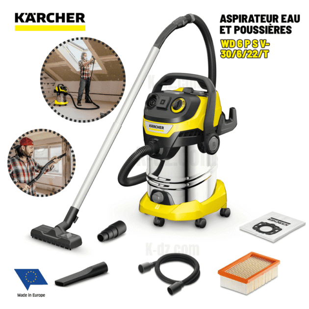 KARCHER Aspirateur eau et poussières WD 6 P S V-30/6/22/T