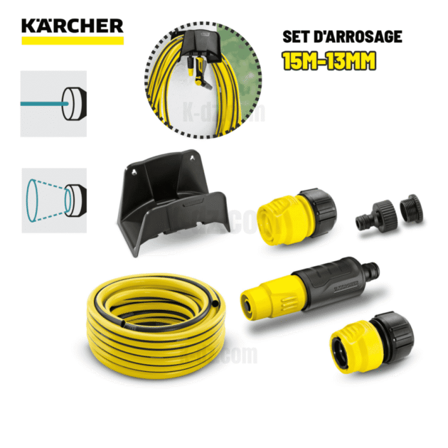 Set d'arrosage KARCHER 15m-13mm