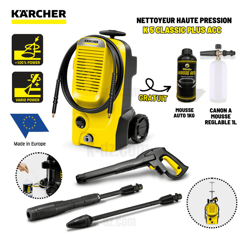 KARCHER Nettoyeur haute pression K 5 Classic 1 KARCHER Nettoyeur haute pression K 5 Classic