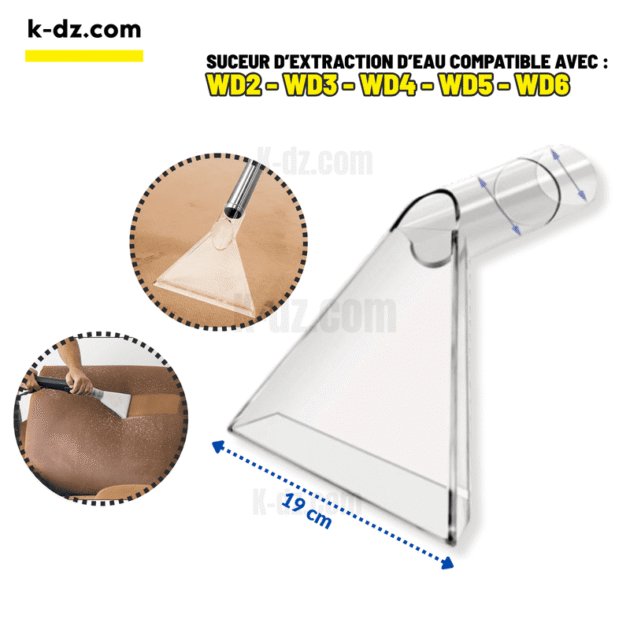 suceur d’extraction d’eau compatibles avec KARCHER WD3 ,WD2,WD4, WD5 et WD6
