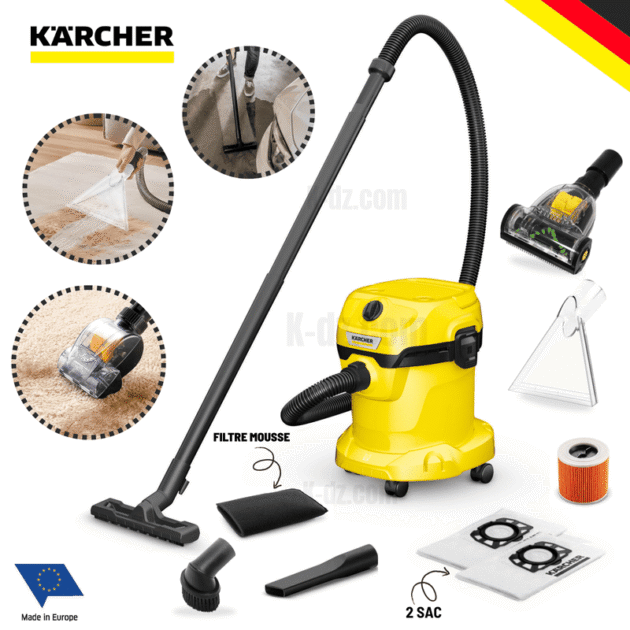 Aspirateur eau et poussières KARCHER WD 2 Plus V-15/4/18/C PLUS ACC