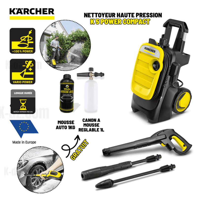 Nettoyeur haute pression karcher k5 compact PLUS ACC 1 Nettoyeur haute pression karcher k5 compact PLUS ACC