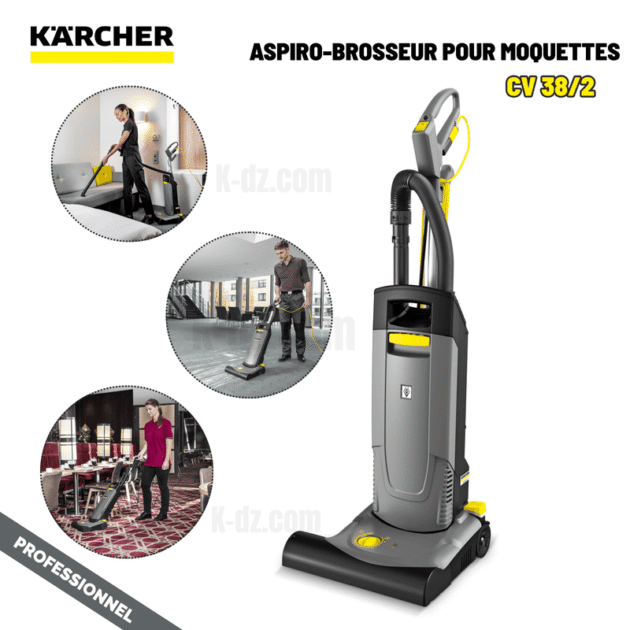 KARCHER Aspiro-brosseur pour moquettes CV 38/2