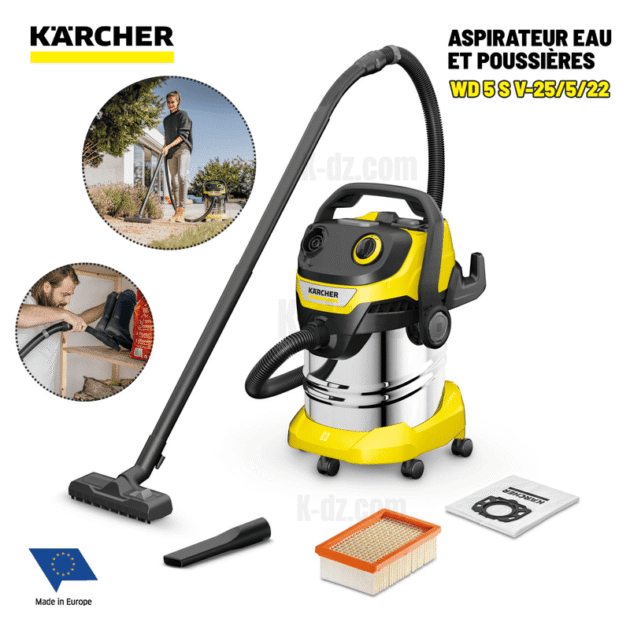 KARCHER Aspirateur eau et poussières WD 5 S V-25/5/22