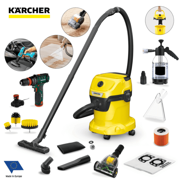 KARCHER Aspirateur eau et poussières WD 3 V-15/4/20 KIT LIFTING MAX