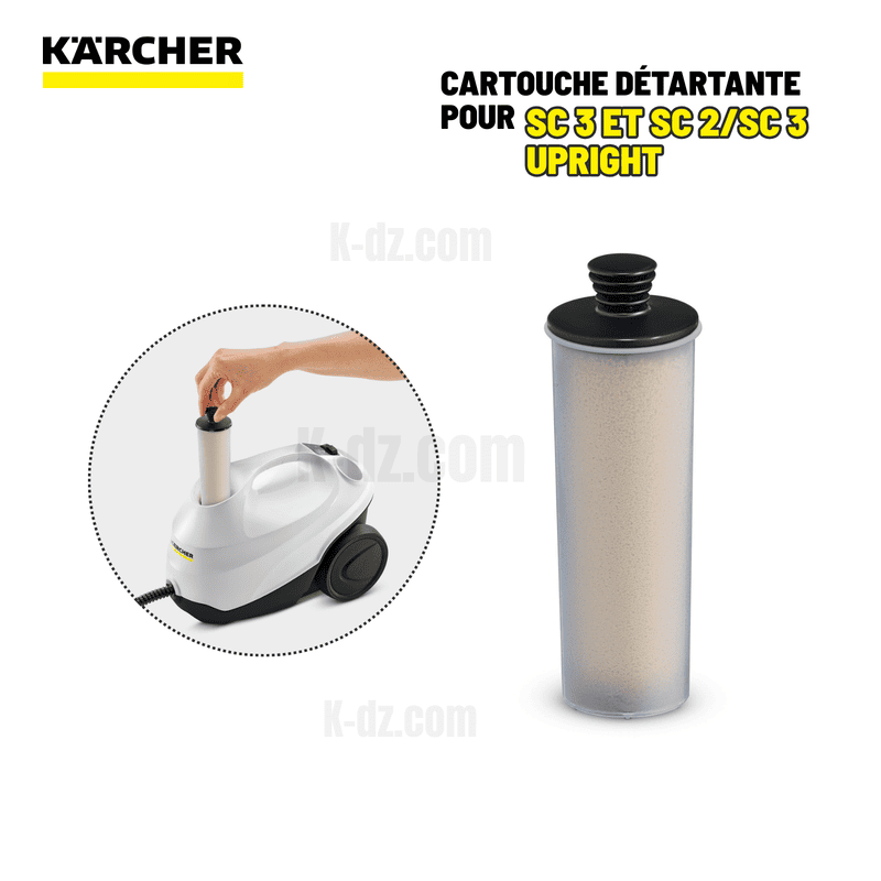 Cartouche détartante pour KARCHER SC 3 et SC 2/SC 3 Upright 1 Cartouche détartante pour KARCHER SC 3 et SC 2/SC 3 Upright