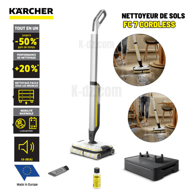 Nettoyeur de sols KARCHER FC 7 Cordless