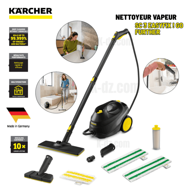 Nettoyeur vapeur KARCHER SC 3 EasyFix GO!FURTHER