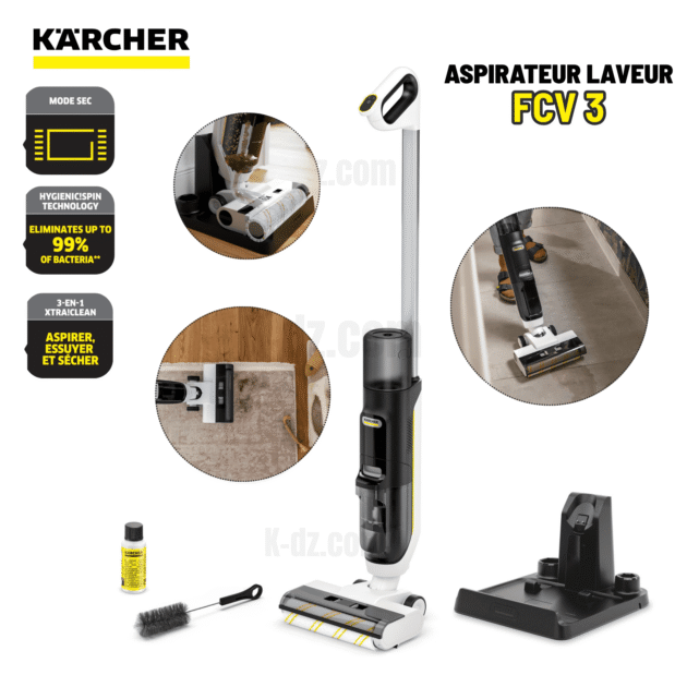 Aspirateur laveur KARCHER FCV 3